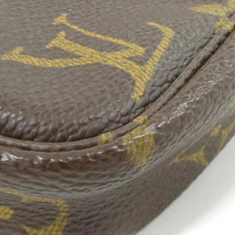 LOUIS VUITTON Authentic Brown Monogram Pochette Pouch - Picture 2 of 7